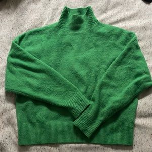 Softest green sweater